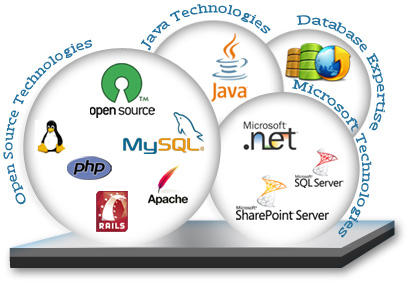 Our web development technologies